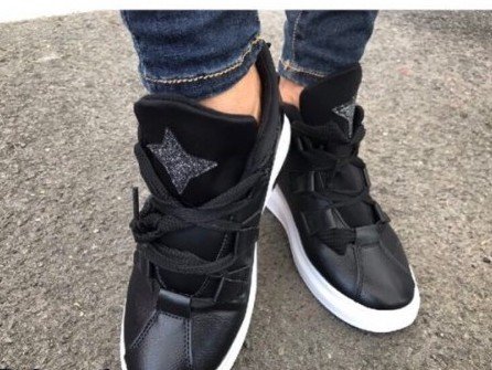 Sneakers Dames Zwart