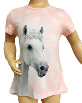 shirt Paard Meisjes Roze