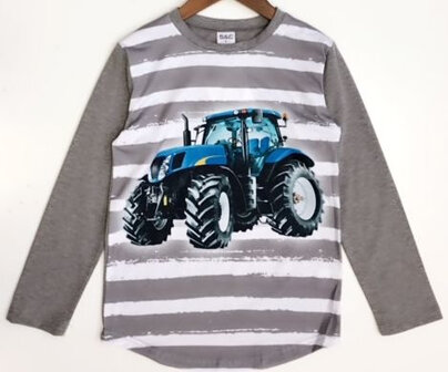 Trekker Shirt NEW HOLLAND Grijs