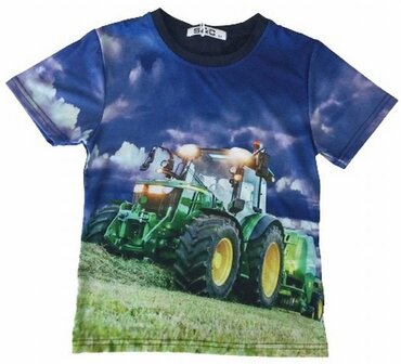 TShirt Trekker JOHN DEERE Jongens Blauw