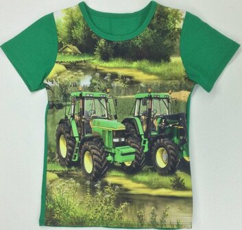 TShirt Trekker JOHN DEERE Jongens Groen