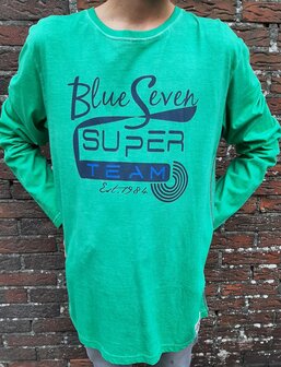 BLUE SEVEN Shirt jongens Groen, maat 176