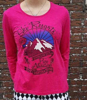 Blue Seven Shirt Dames pink