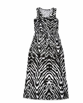 Blue Seven Zebra Print Jurk, maat M