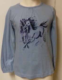 BLUE SEVEN Shirt Paard Blauw