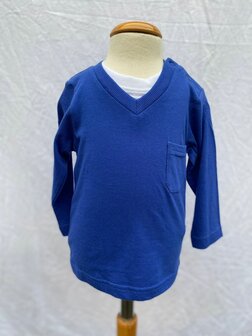 Mini Shirt Jongens Blauw