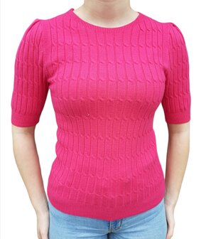 Tshirt Dames Pink, ONE SIZE