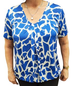 IZ NAIZ SHIRT Dames Blauw