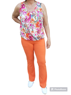 IZ NAIZ Flair Pants Dames Oranje