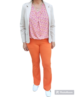 IZ NAIZ Flair Pants Dames Oranje