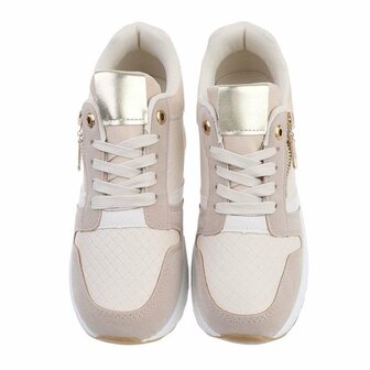 Sneakers Dames Beige / Taupe