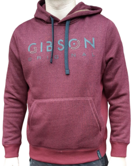 GIBSON Sweater Heren Donkerrood