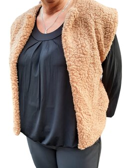 Gilet Teddy Camel