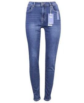 Norfy Jeans Dames Blauw