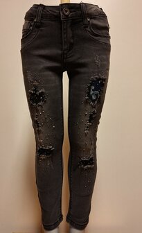 SQUARED &amp; CUBED jeans Grijs, maat 98/104