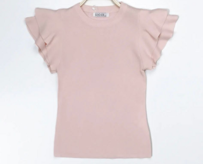 Tshirt Dames Beige