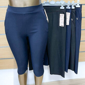 Kniebroek Treggings Zwart