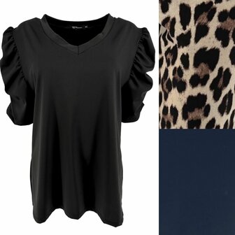 Panter Tshirt met Pofmouw