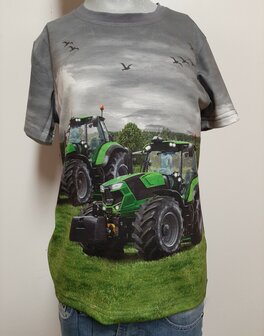 Trekker Tshirt DEUTZ Grijs