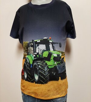 Trekker Tshirt DEUTZ DONKERBLAUW