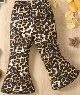 Flair Panter Broek, maat 140