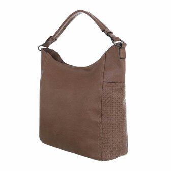 Middengrote Tas Khaki Bruin 