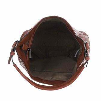 Middengrote Tas Khaki Bruin 