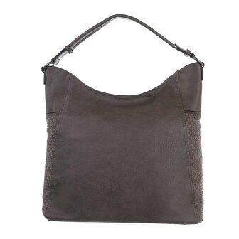 Middengrote Tas Taupe