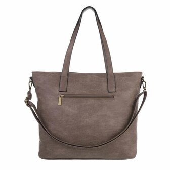 Middengrote Tas Taupe