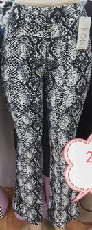 FLARE Treggings Dames SLANGEN print