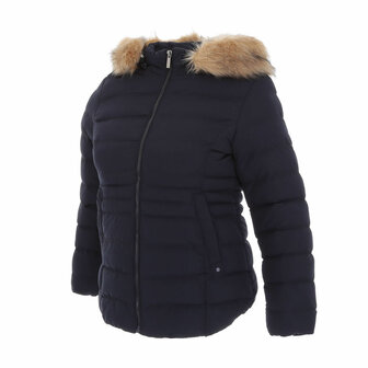 Winterjas Dames Donkerblauw