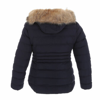 Winterjas Dames Donkerblauw