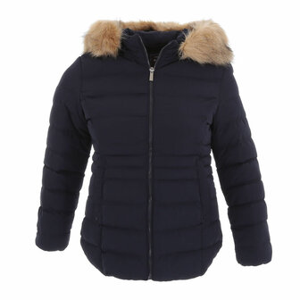 Winterjas Dames Donkerblauw