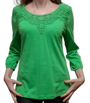 BLUE SEVEN Shirt Groen, maat 38