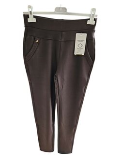 Yu &amp; MeTreggings of Comfort broek Donkerbruin