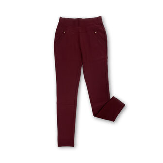 Yu &amp; MeTreggings of Comfort broek BORDEAUX ROOD