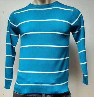 BLUE SEVEN Pullover Turks Blauw, maat M