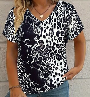 Tshirt Panter ZWART