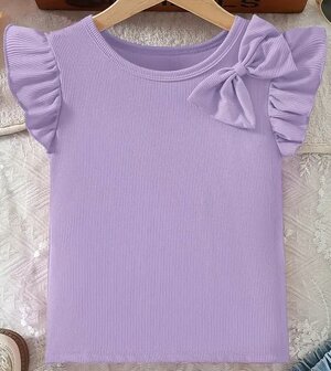 Tshirt Meisjes LILA