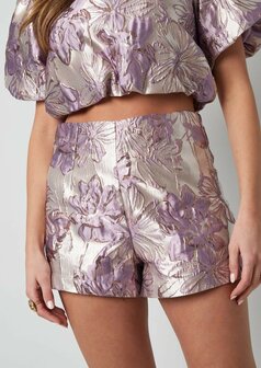 Bloemen Short ROZE