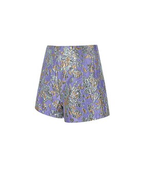 Bloemen Short PAARS