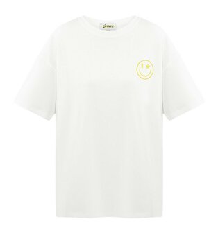 Tshirt SMILE Geel
