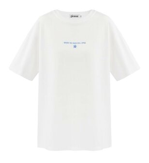 Tshirt DISCO BALL Wit