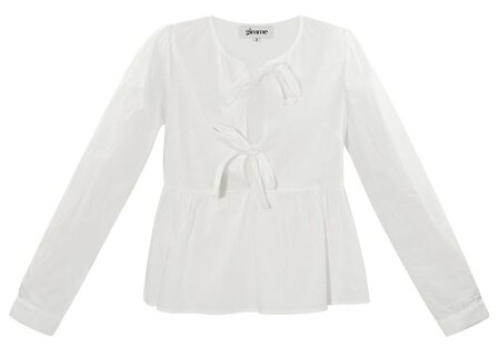 Blouse Strikjes WIT