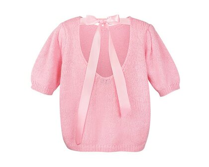 Truitje met Strik Achter Roze