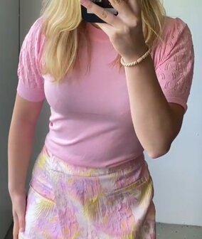 Tshirt Dames ROZE, ONE SIZE