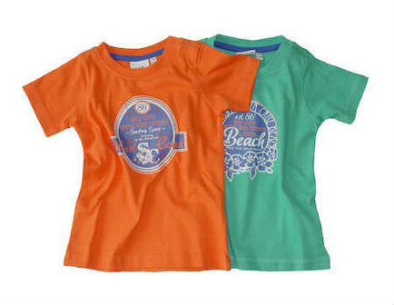 Blue Seven T-Shirt Baby Oranje 1