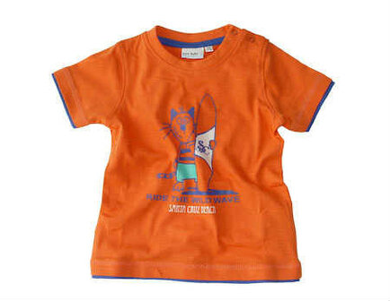 Blue Seven T-Shirt Baby Oranje 2