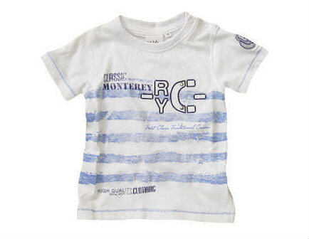 Blue Seven T-Shirt Baby Jongens Wit 92957, maat 74
