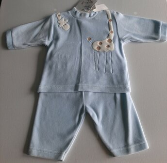 Babypakje LICHTBLAUW, maat 62